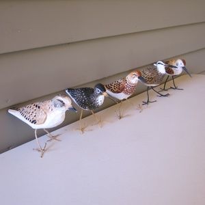 5 Free Standing Sea Birds